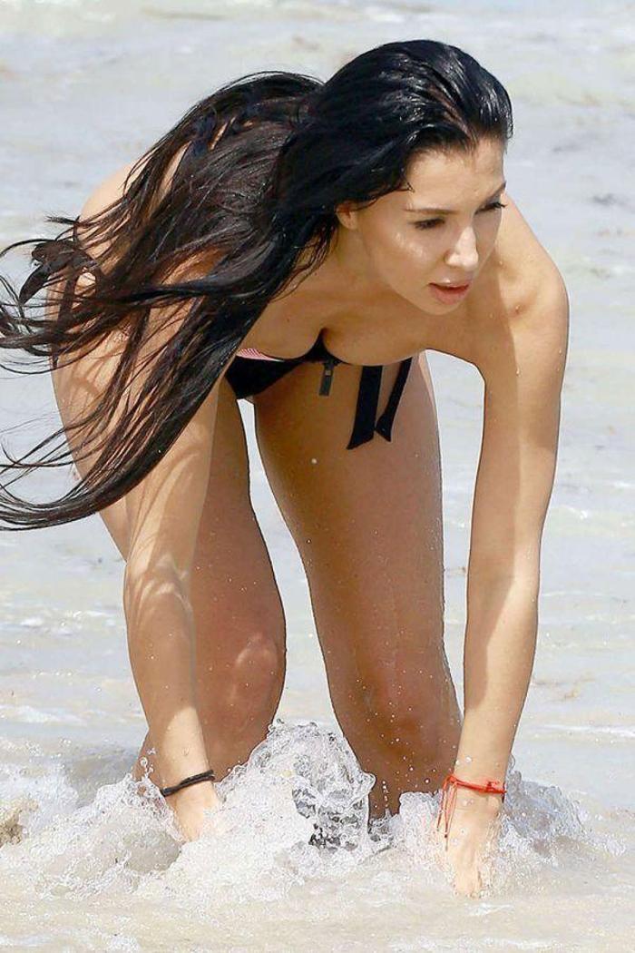 Almanyanın Kim Kardashianı Metisha Schaefer Miamide