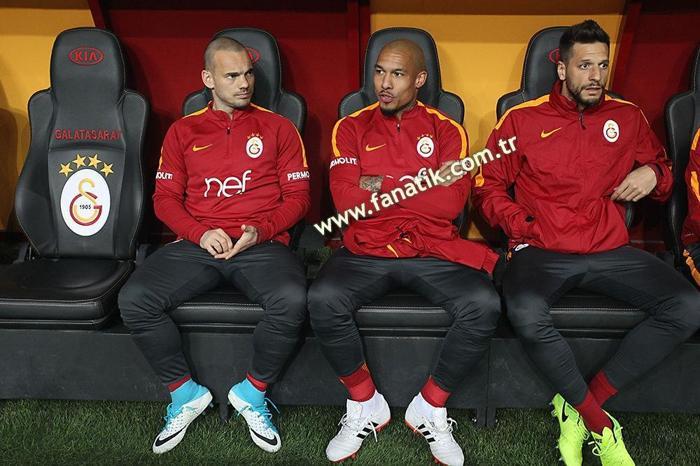 Galatasaray - Adanaspor maçından kareler