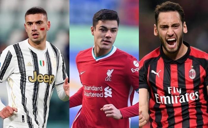 Milli futbolcularımız Hakan Çalhanoğlu, Merih Demiral ve Ozan Kabaka şok