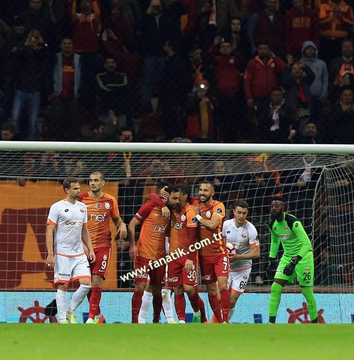 Galatasaray - Adanaspor maçından kareler