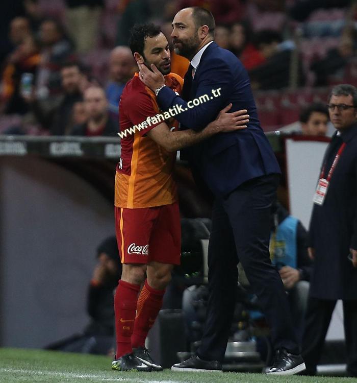 Galatasaray - Adanaspor maçından kareler