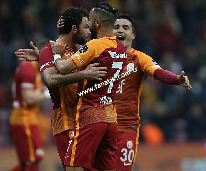 Galatasaray - Adanaspor maçından kareler