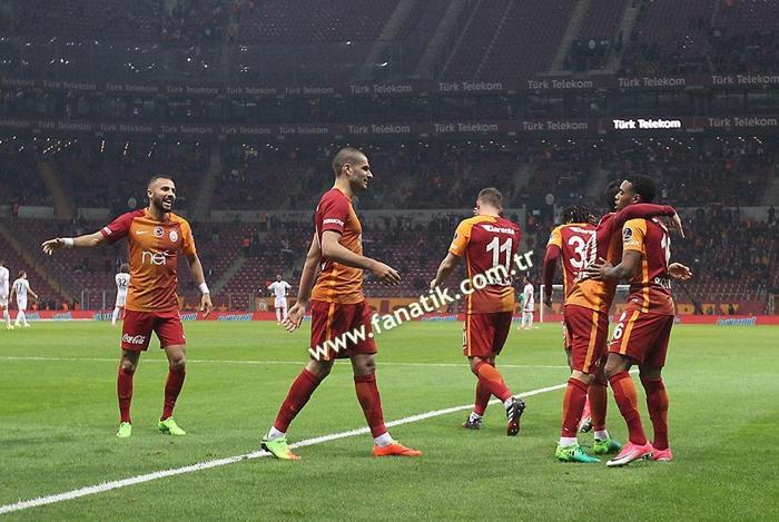 Galatasaray - Adanaspor maçından kareler