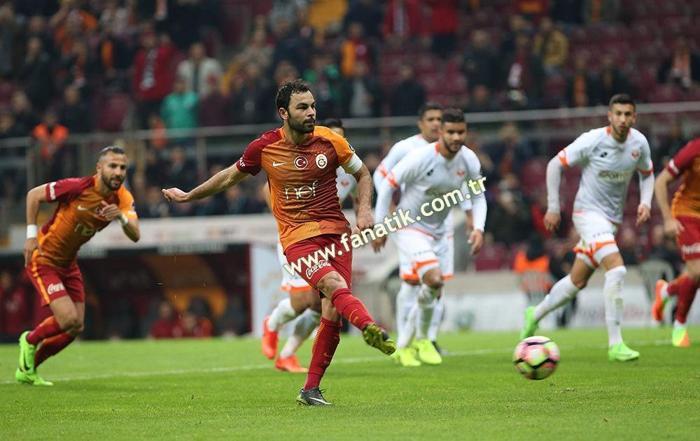 Galatasaray - Adanaspor maçından kareler