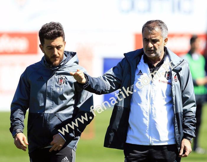 Beşiktaşta Cenk Tosun antrenmanda gol şov yaptı