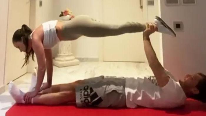 Ünlü sporcuların ilginç karantina pozları