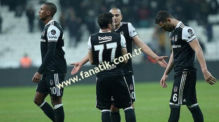 Beşiktaş-Gaziantepspor maçından kareler