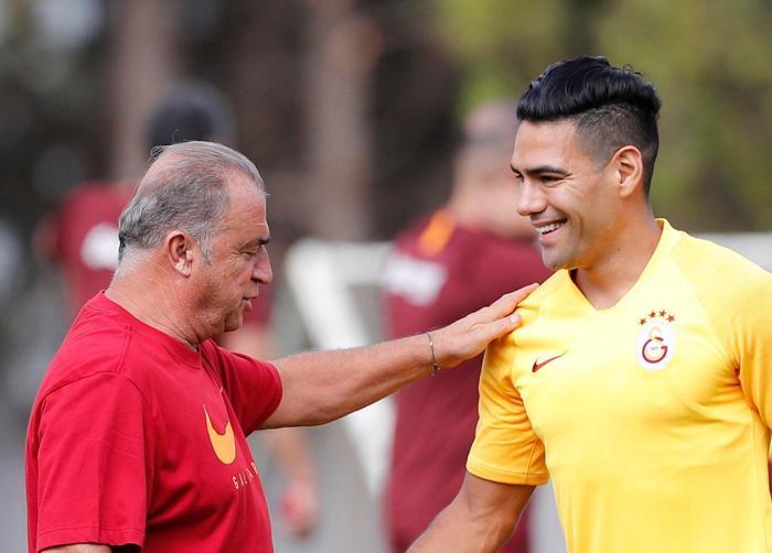 Galatasarayda büyük buluşma: Fatih Terim ve Falcao...