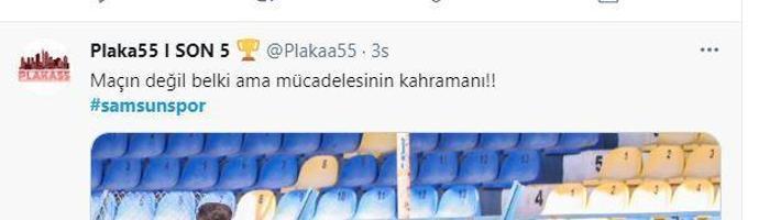 Brice Dja Djedje, Samsunspor taraftarının gönlünü fethetti