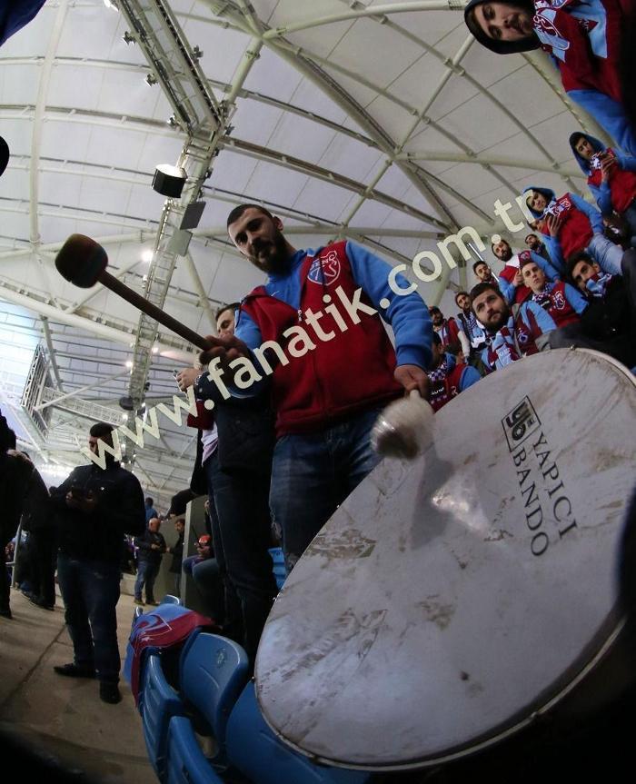 Trabzonspor-Galatasaray maçından kareler