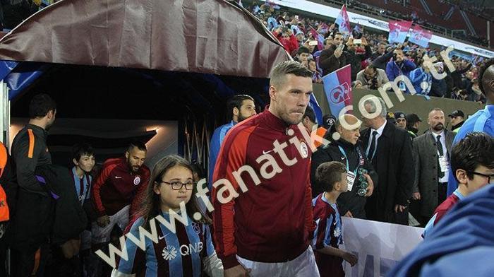 Trabzonspor-Galatasaray maçından kareler