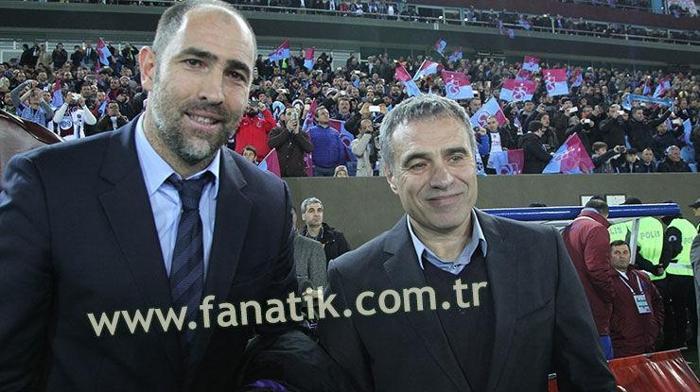 Trabzonspor-Galatasaray maçından kareler