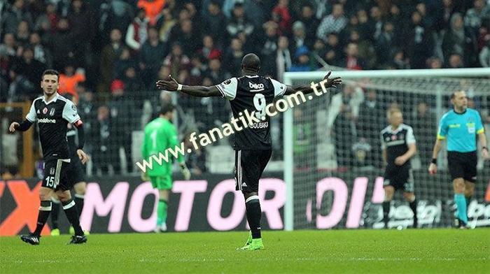 Beşiktaş-Kayserispor maçından kareler