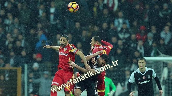 Beşiktaş-Kayserispor maçından kareler