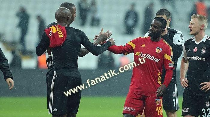 Beşiktaş-Kayserispor maçından kareler