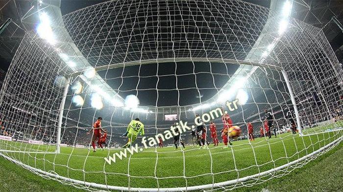 Beşiktaş-Kayserispor maçından kareler