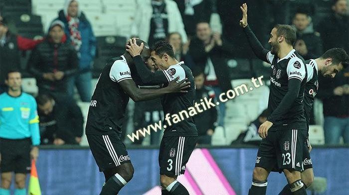 Beşiktaş-Kayserispor maçından kareler