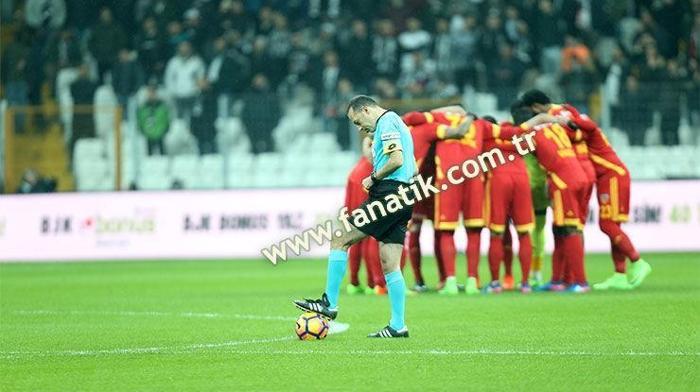 Beşiktaş-Kayserispor maçından kareler