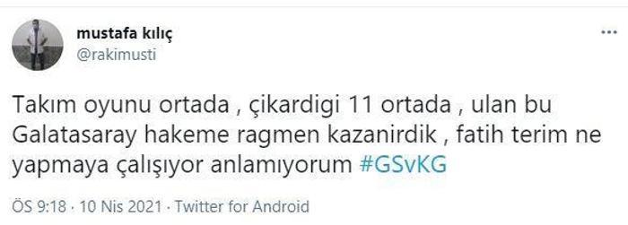 Galatasaray - Fatih Karagümrük maçı sonrası flaş yorum: Sahada takım yok
