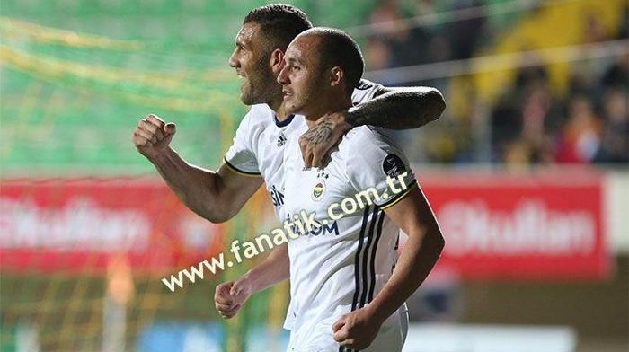 Aytemiz Alanyaspor-Fenerbahçe maçında kareler