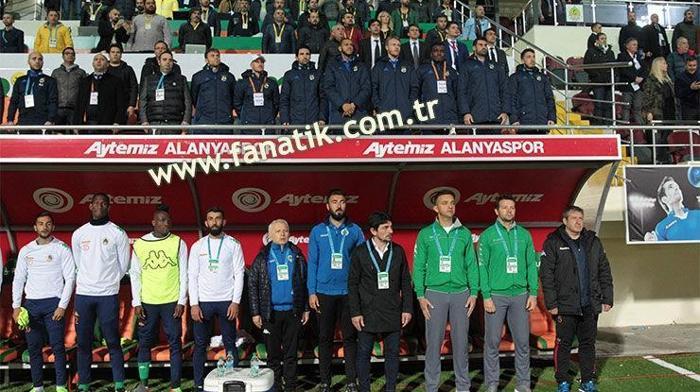 Aytemiz Alanyaspor-Fenerbahçe maçında kareler