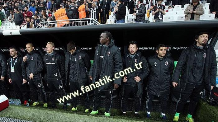 Beşiktaş-Çaykur Rizespor maçında kareler
