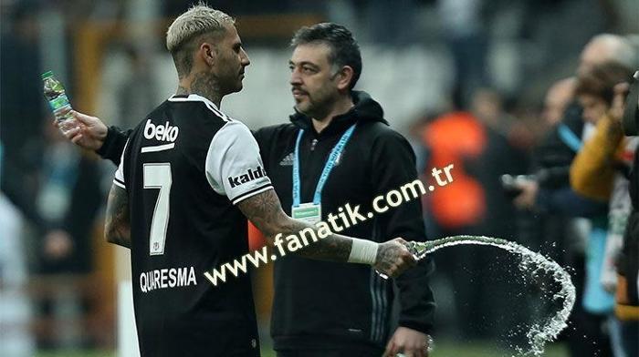 Beşiktaş-Çaykur Rizespor maçında kareler