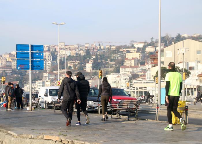 Corona Virüs onları durduramadı İstanbulda sahiller doldu