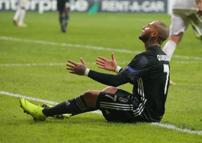 Beşiktaşta Quaresma depremi