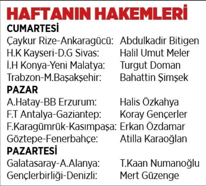 SON DAKİKA MHK Fırat Aydınusa faturayı kesti