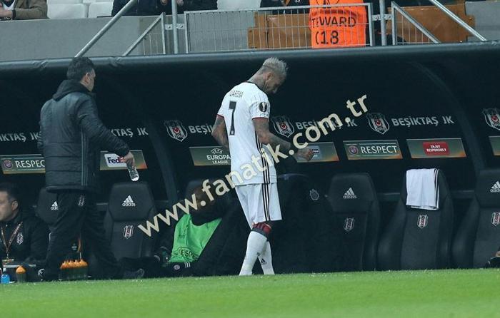 Beşiktaş - Hapoel Beer-Sheva maçından kareler