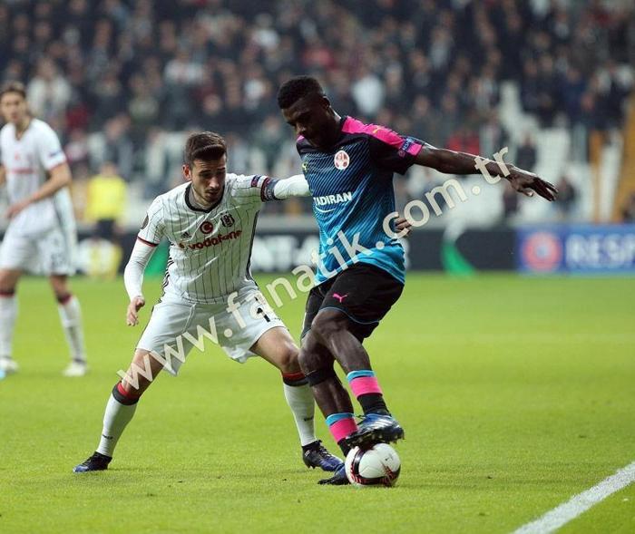 Beşiktaş - Hapoel Beer-Sheva maçından kareler