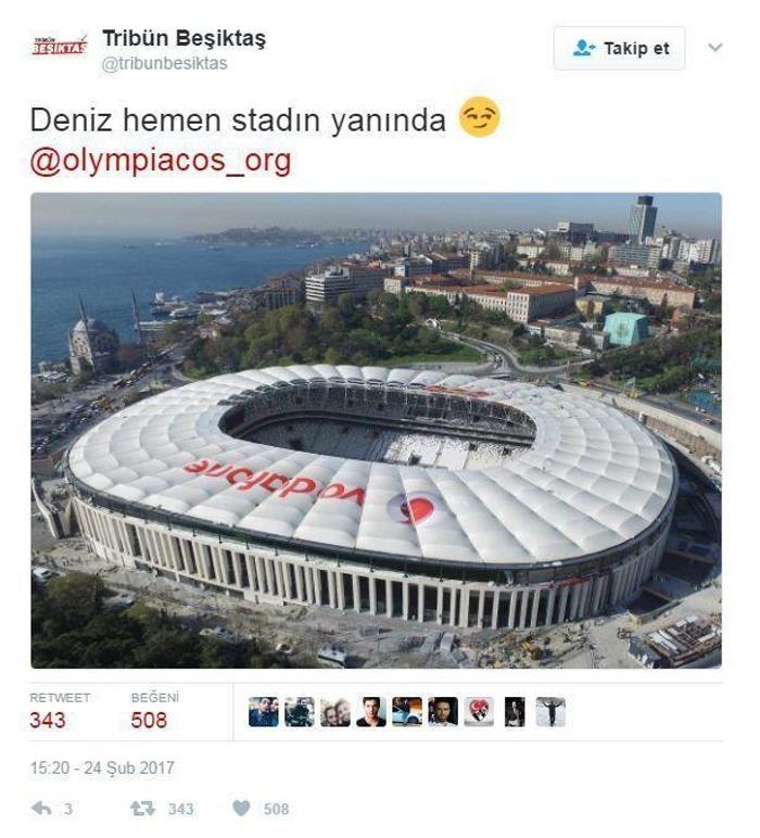Beşiktaş - Olympiakos capsleri