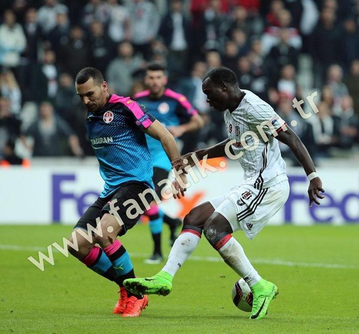Beşiktaş - Hapoel Beer-Sheva maçından kareler