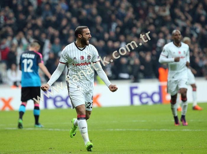 Beşiktaş - Hapoel Beer-Sheva maçından kareler
