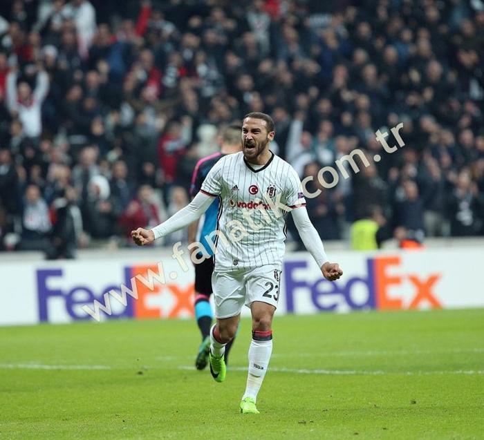 Beşiktaş - Hapoel Beer-Sheva maçından kareler
