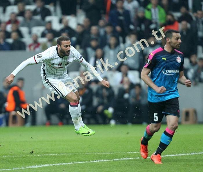 Beşiktaş - Hapoel Beer-Sheva maçından kareler