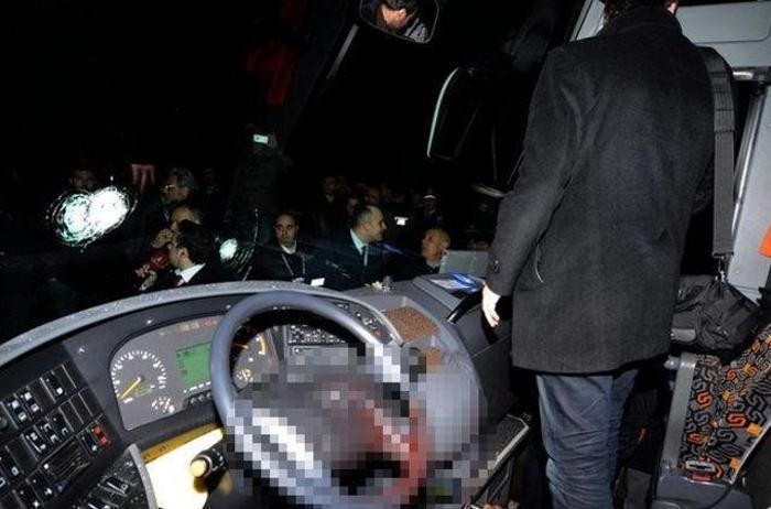 Fenerbahçe takım otobüsüne yapılan saldırıda FETÖ şüphelisi bekçi olay yerinde nöbetçiymiş