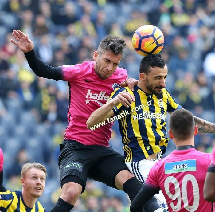 Fenerbahçe - Kasımpaşa maçından kareler