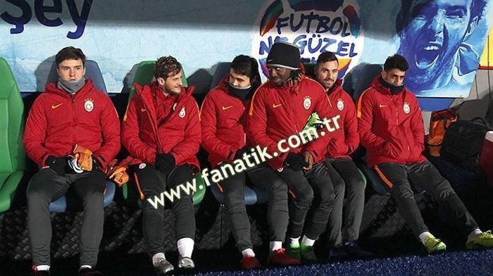Çaykur Rizespor-Galatasaray maçından kareler;