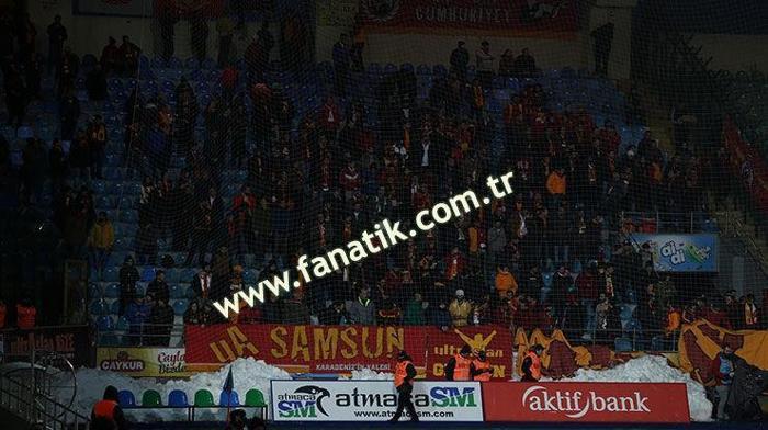 Çaykur Rizespor-Galatasaray maçından kareler;