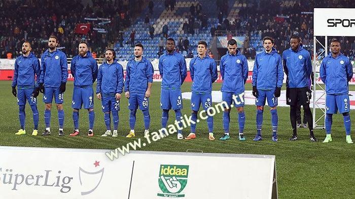 Çaykur Rizespor-Galatasaray maçından kareler;