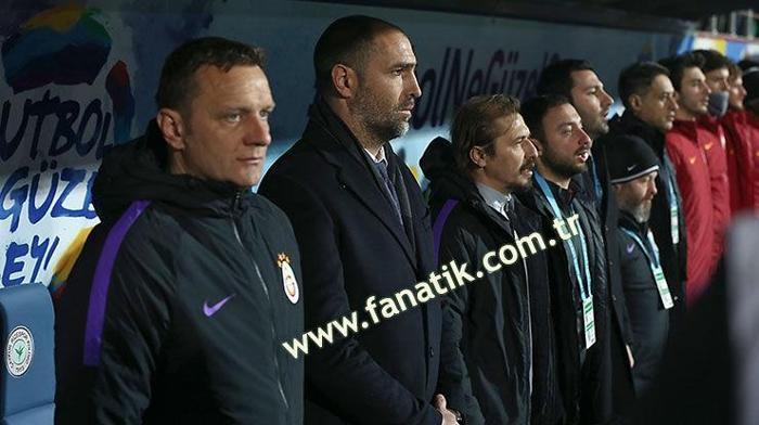 Çaykur Rizespor-Galatasaray maçından kareler;