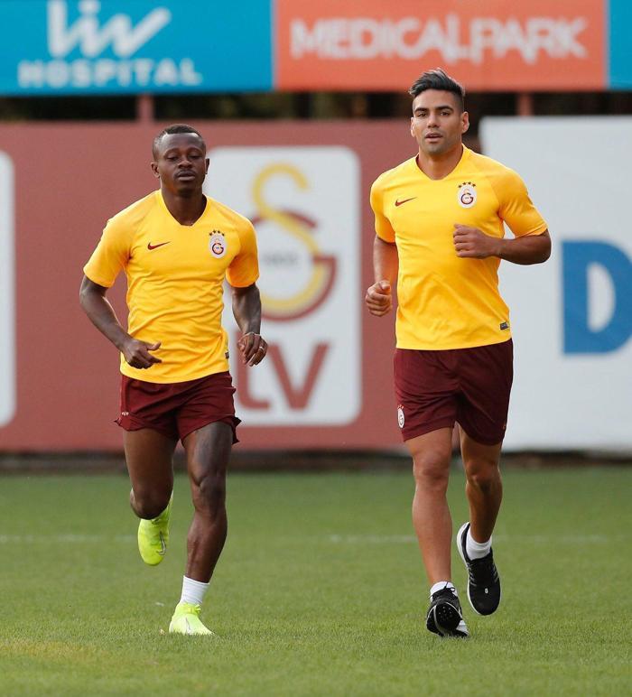 Galatasarayda son dakika: Falcao ilk kez antrenmanda