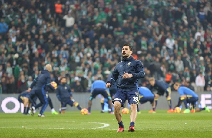 Bursaspor-Fenerbahçe maçından kareler