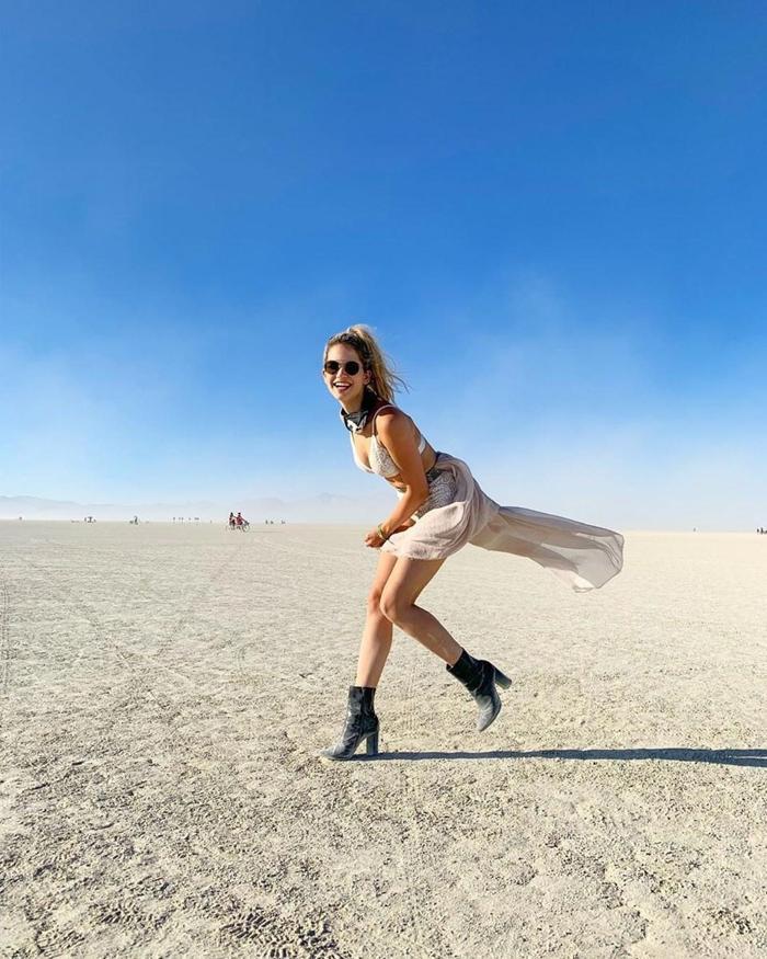 2019 Burning Manden renkli kareler