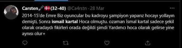 İsmail Kartal Erzurumspordan ayrıldı, Fenerbahçeliler sosyal medyayı yıktı