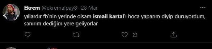 İsmail Kartal Erzurumspordan ayrıldı, Fenerbahçeliler sosyal medyayı yıktı