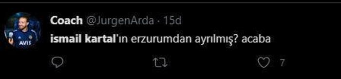 İsmail Kartal Erzurumspordan ayrıldı, Fenerbahçeliler sosyal medyayı yıktı