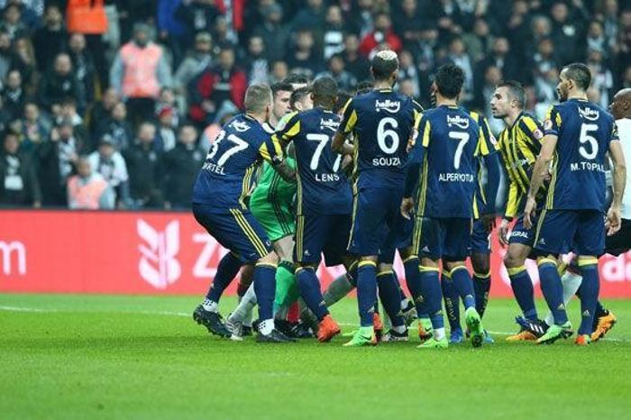 Beşiktaş - Fenerbahçe maçının cezaları belli oldu